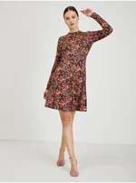 Burgundy Women's Floral Dress ORSAY - Ladies