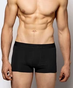 Men's bamboo boxers ATLANTIC - black