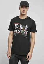 No Risk No Story Tee Black