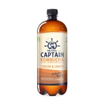 Captain kombucha zázvor a citrón 1 l BIO   THE GUTSY