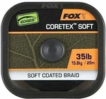 Fox Fishing Edges Naturals Coretex Soft 35 lbs-15,8 kg 20 m Trecciati
