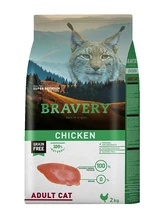 Bravery Cat Adult Chicken - 2x7kg