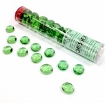 Chessex Chessex Gaming Glass Stones in Tube Light Green (žetóny) - 40 ks