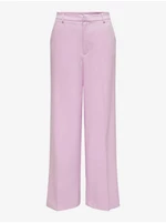 Light pink women's trousers ONLY Alba