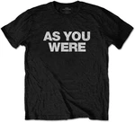 Liam Gallagher T-shirt As You Were Black 2XL