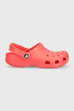 Pantofle Crocs CLASSIC KIDS CLOG červená barva