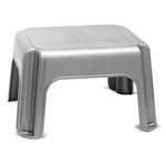 Szary stołek Addis Step Stool Metallic