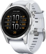 Garmin epix™ Pro (Gen 2) – Standard Edition | 42 mm + mapy Topo Czech PRO Silver / Whitestone Band 010-02802-01