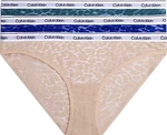 Calvin Klein 3 PACK - dámske nohavičky Bikini QD5069E-GP8 L