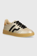 Kožené sneakers boty Gant Cuzima zlatá barva, 29531821 G916