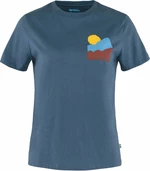 Fjällräven Nature T-Shirt W Indigo Blue XL Tricou