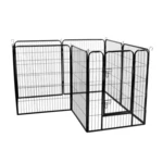 High Quality Wholesale Cheap Best Large Indoor Metal Puppy Dog Run Fence Iron Pet Dog Door Playpen