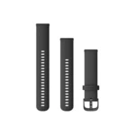 Remienok Garmin Quick Release Bands (20 mm), černý, přezka barvy břidlice (010-12932-11) náhradný remienok • pre Garmin Approach S10, Garmin Approach 