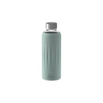Sklenená fľaša so zeleným silikónovým obalom Villeroy & Boch Like Like To Go & To Stay, 1 l
