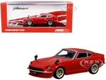 Nissan Fairlady Z (S30) RHD (Right Hand Drive) Red 1/64 Diecast Model Car by Inno Models