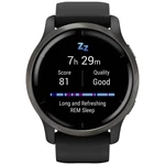 Garmin Venu 2 smart hodinky  45 mm  čierna