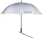 Jucad Telescopic Automatic Parasol Silver