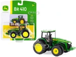 John Deere 8R 410 Tractor with Dual Wheels Green 1/64 Diecast Model by ERTL TOMY