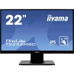 Iiyama ProLite T2252MSC dotykový monitor En.trieda 2021: F (A - G)  54.6 cm (21.5 palca) 1920 x 1080 Pixel 16:9 7 ms VGA