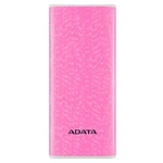 PowerBank A-Data - 10000 mAh, Pink (AP10000-DUSB-CPK)