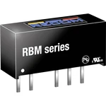 RECOM RBM-0512D DC / DC menič napätia, DPS   41 mA 1 W Počet výstupov: 2 x