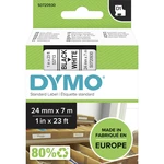 páska do štítkovača  DYMO D1 53713  Farba pásky: biela Farba písma:čierna 24 mm 7 m