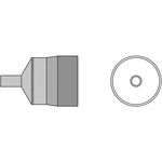 Weller T0058768743 teplovzdušná hubica teplovzdušné trysky   obsah, množstvo obsiahnutého obsahu na objednaný obsah 1 ks