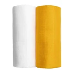 T-TOMI TETRA osušky EXCLUSIVE COLLECTION White + Mustard