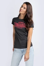 Dámské tričko Lonsdale 114026-Marl Black