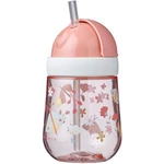 Little Dutch Straw Cup Flowers & Butterflies hrnček s rúrkou 9m+ 300 ml