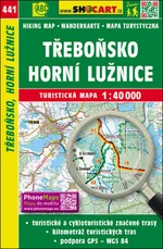 Třeboňsko Horní Lužice 1:40 000