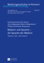 Medizin und Sprache  die Sprache der Medizin