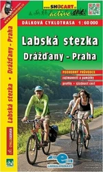 Labská stezka, Drážďany-Praha 1:60 000