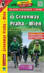 Greenway Praha-Wien 1:110 000