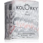 Kolorky Day Hearts jednorázové EKO pleny velikost XL 12-16 Kg 17 ks