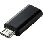 Adaptér USB 2.0 Renkforce [1x micro USB 2.0 zástrčka B - 1x USB-C™ zásuvka] černá