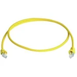 Síťový kabel RJ45 Telegärtner L00000A0234, CAT 6A, S/FTP, 25.00 cm, žlutá