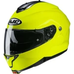 Výklopná moto přilba HJC C91 Fluo Green  S (55-56)