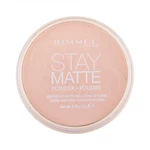 Rimmel London Stay Matte 14 g pudr pro ženy 009 Amber