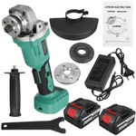 Kiwarm 1000W 125mm Brushless Angle Grinder Cordless Electric Grinder Polishing Machine Fit Makita W/1pc/2pcs Battery EU/