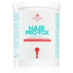 Kallos Hair Pro-Tox maska pre slabé a poškodené vlasy s kokosovým olejom, kyselinou hyalurónovou a kolagénom 1000 ml