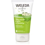 Weleda Kids Veselá limetka sprchový krém a šampón pre deti 2 v 1 150 ml