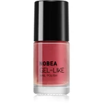 NOBEA Metal Gel-like Nail Polish lak na nechty s gélovým efektom odtieň Sunset coral #N53 6 ml