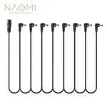 NAOMI 1 To 8 Daisy Chain Cable Multi-interface Connecting 8 Way Daisy Chain Cord Guitar Effect Pedals Power Supply Cable