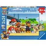 Ravensburger Puzzle Tlapková Patrola Stateční psi 2 x 24 dílků