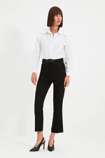 Trendyol Black Flare Woven Trousers