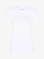 Armani Exchange Triko Bílá