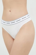 Tanga Guess CARRIE bílá barva, O97E04 KBBU1