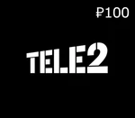 Tele2 ₽100 Mobile Top-up RU