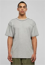 Oversized Inside Out T-Shirt Grey